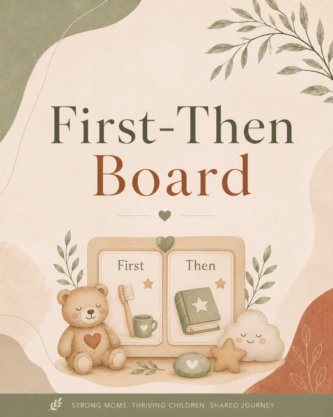 First-Then Board