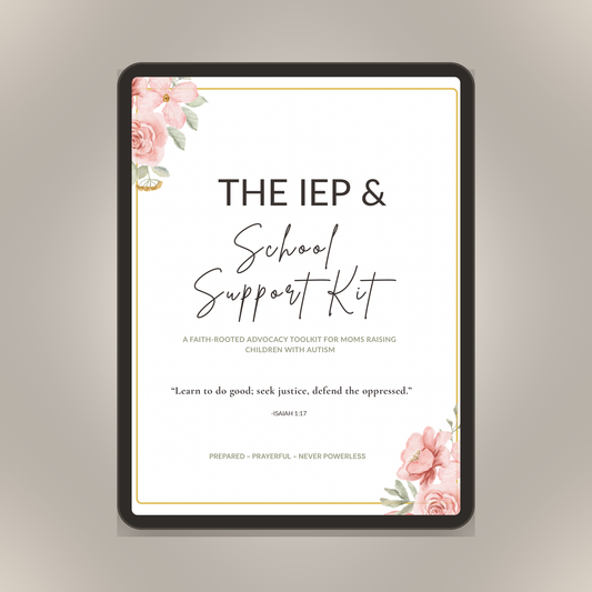 IEP & School Support Kit